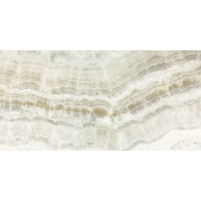 Kütahya Seramik 60x120 Oniks Beyaz Rektifiye Parlak Nano - 55012936RN - Duvar Seramikleri, Yer Seramikleri, Granit - Seramik - 6