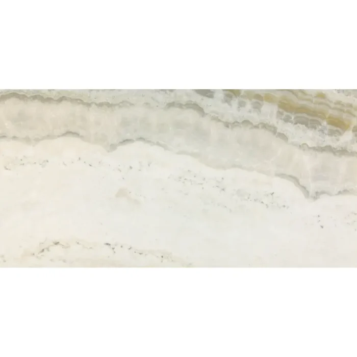 Kütahya Seramik 60x120 Oniks Beyaz Rektifiye Parlak Nano - 55012936RN - Duvar Seramikleri, Yer Seramikleri, Granit - Seramik - 7