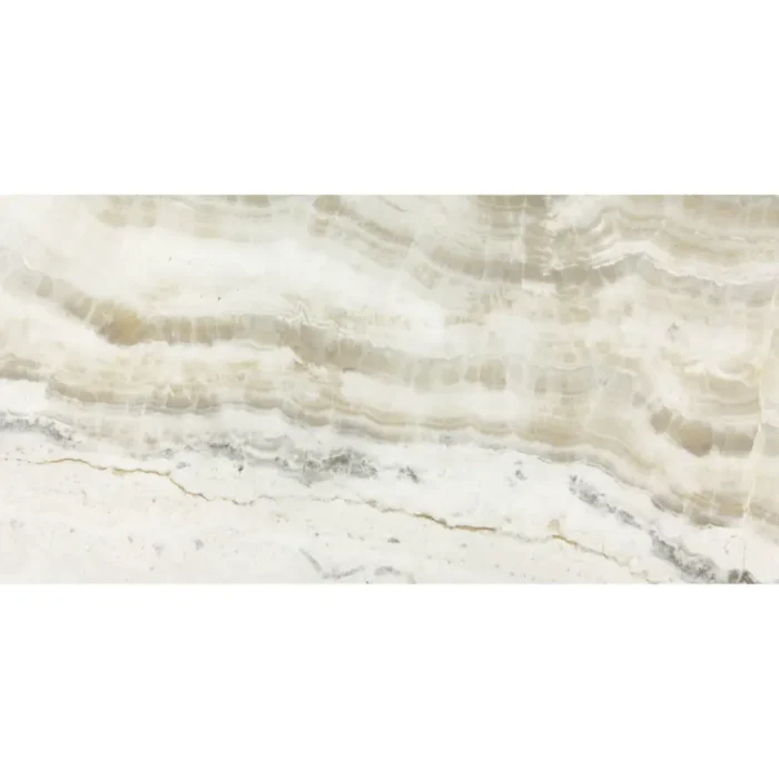 Kütahya Seramik 60x120 Oniks Beyaz Rektifiye Parlak Nano - 55012936RN - Duvar Seramikleri, Yer Seramikleri, Granit - Seramik - 8