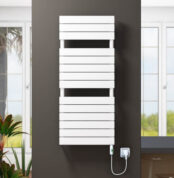 Radiva 10H Elektrikli Havlupan 600x1180 Beyaz (On/Off Düğmeli) 600 W - 110H06001180B1PE1060 - Elektrikli Havlupan