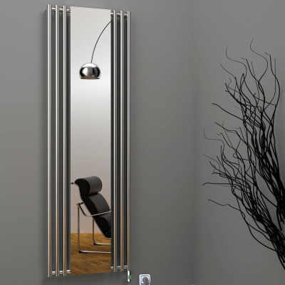 Radiva Bahama Elektrikli Havlupan 540x1760 Krom (On/Off Düğmeli) 600 Watt - 1BAH05401760K1PE1060 - Elektrikli Havlupan