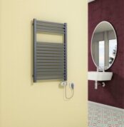 Radiva Barbados Elektrikli Havlupan 600 Watt 500x800 Antrasit (Thesis Termostat) - 1BAR05000800B2TE2060 - Elektrikli Havlupan