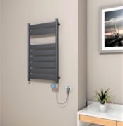 Radiva Bora Bora Elektrikli Havlupan 300 Watt 500x800 Antrasit (Musa Termostat)
