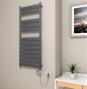 Radiva Bora Bora Elektrikli Havlupan 600 Watt 500x1200 Antrasit (Thesis Termostat) - 1BOR05001200B2TE2060 - Elektrikli Havlupan