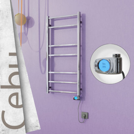 Radiva Cebu Elektrikli Havlupan 500x1050 Ayna P. (Musa Termostat) 200 W - 1CEB05001050P2PE3020 - Elektrikli Havlupan