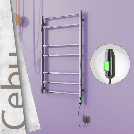 Radiva Cebu Elektrikli Havlupan 600x1050 Ayna P. (On/Off Düğmeli) 200 W - 1CEB06001050P2PE1020 - Elektrikli Havlupan