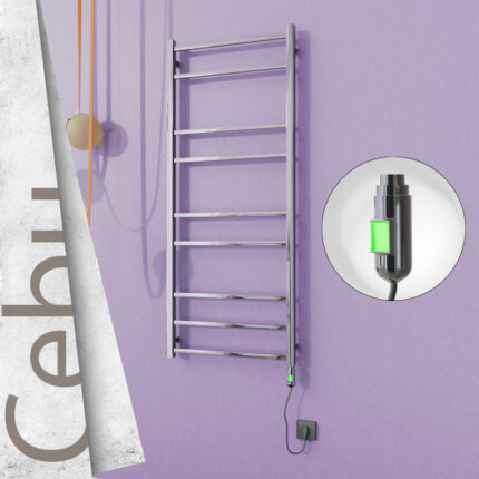 Radiva Cebu Elektrikli Havlupan 600x1395 Ayna P. (On/Off Düğmeli) 300 Watt - 1CEB06001395P2PE1030 - Elektrikli Havlupan