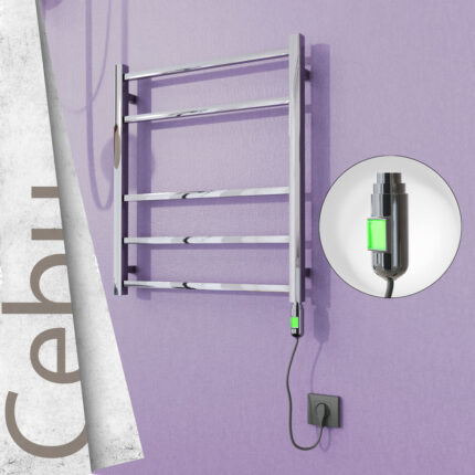 Radiva Cebu Elektrikli Havlupan 600x705 Ayna P. (On/Off Düğmeli) 200 W - 1CEB06000705P2PE1020 - Elektrikli Havlupan