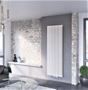 Radiva Chorus Dekoratif Radyatör Tek Panel 1500x450 Beyaz - 2CHO15000450TB1PM1 - İthal Dekoratif Radyatör
