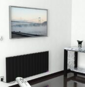 Radiva Elektrikli Alüminyum Radyatör 1400 Watt 600x1400 Mat Siyah Uzaktan Kumandalı - 2MAR06001400B3TE5140 - Elektrikli Radyatör