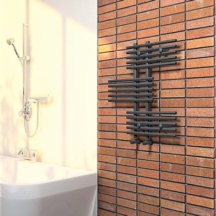 Radiva Fiji Dekoratif Havlupan 650x740 Antrasit - 1FIJ06500740B2TS - Dekoratif Havlupan