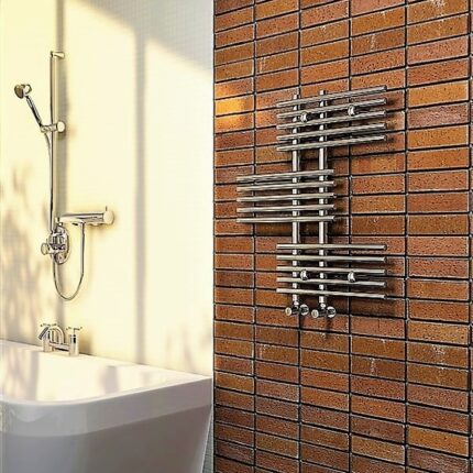 Radiva Fiji Dekoratif Havlupan 650x740 Krom - 1FIJ06500740K1PS - Dekoratif Havlupan