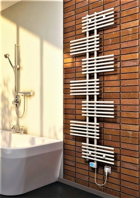 Radiva Fiji Elektrikli Havlupan 900 Watt 650x1762 Beyaz (Musa Termostat) - 1FIJ06501762B1PE3090 - Elektrikli Havlupan