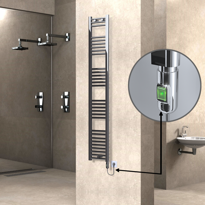 radiva haiti elektrikli havlupan 300x1800 duz krom onoff dugmeli 300 watt 1HAI03001800DK1PE1030 Radiva Haiti Elektrikli Havlupan 300x1800 Düz Krom (On/Off Düğmeli) 300 Watt - 1HAI03001800DK1PE1030 - Elektrikli Havlupan