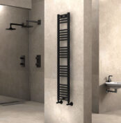Radiva Haiti Havlupan 300x1500 Düz Mat Siyah - 1HAI03001500DB3MS - Havlupan