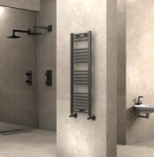 Radiva Haiti Havlupan 400x1100 Düz Antrasit - 1HAI04001100DB2TS - Havlupan