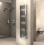 Radiva Haiti Havlupan 400x1500 Düz Krom - 1HAI04001500DK1PS - Havlupanlar