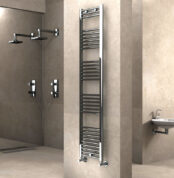 Radiva Haiti Havlupan 400x1800 Düz Krom - 1HAI04001800DK1PS - Havlupan