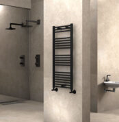 Radiva Haiti Havlupan 500x1100 Düz Mat Siyah - 1HAI05001100DB3MS - Havlupan
