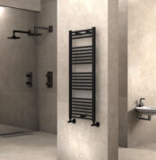 Radiva Haiti Havlupan 500x1200 Düz Mat Siyah - 1HAI05001200DB3MS - Havlupanlar