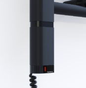 Radiva Havlupan İçin Elektrik Kiti Siyah OneD 30x40 (Sol) - 4TEC1ONEDL0200B3 - Havlupan ve Radyatör Aksesuarları