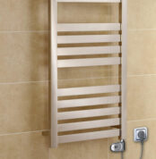 Radiva IBIZA Paslanmaz Çelik Havlupan 500x780 Ayna Polisaj (Thesis Termostat) 300W