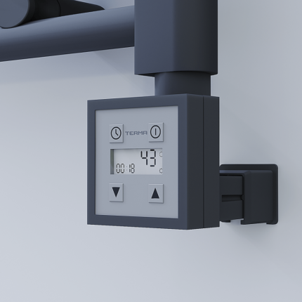 Radiva Ktx3 Havlupan Rezistansı Kontrol Paneli Antrasit - 4TEC1Ktx3KB2 - Havlupan ve Radyatör Aksesuarları
