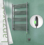 Radiva Lanzarote Elektrikli Havlupan 600x1000 Ayna P. (On/Off Düğmeli) 300 Watt - 1LAN06001000P2PE1030 - Elektrikli Havlupan