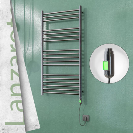 Radiva Lanzarote Elektrikli Havlupan 600x1200 Ayna P. (On/Off Düğmeli) 300 W - 1LAN06001200P2PE1030 - Elektrikli Havlupan