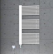 Radiva Male Elektrikli Havlupan 600x1190 Beyaz (On/Off Düğmeli) 900 W - 1MAL06001190B1PE1090 - Elektrikli Havlupan