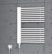 Radiva Male Elektrikli Havlupan 600x800 Beyaz (On/Off Düğmeli) 600 Watt