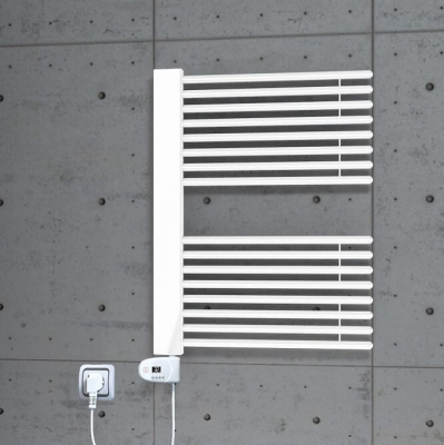 Radiva Male Elektrikli Havlupan 600x800 Beyaz (Thesis Termostat) 600 Watt - 1MAL06000800B1PE2060 - Elektrikli Havlupan