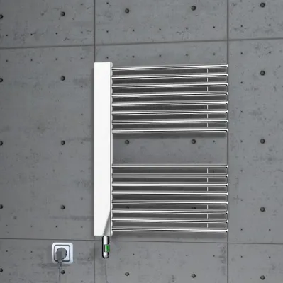 Radiva Male Elektrikli Havlupan 600x800 Krom (On/Off Düğmeli) 300 W