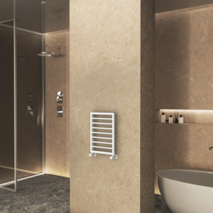 Radiva Naxos Dekoratif Havlupan 450x655 Mat Beyaz 9016 - 1NAX04500655B1MS - Dekoratif Havlupan