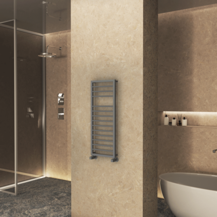 Radiva Naxos Dekoratif Havlupan 500x1193 Antrasit - 1NAX05001193B2TS - Dekoratif Havlupan