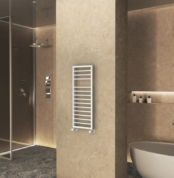 Radiva Naxos Dekoratif Havlupan 500x1193 Mat Beyaz 9016 - 1NAX05001193B1MS - Dekoratif Havlupan