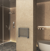 Radiva Naxos Dekoratif Havlupan 800x578 Antrasit - 1NAX08000578B2TS - Dekoratif Havlupan