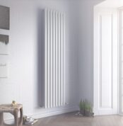 Radiva Nova Dekoratif Radyatör Çift Panel 1500x294 Beyaz - 2NOV15000294CB1PM1 - İthal Dekoratif Radyatör