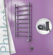 Radiva Phuket Elektrikli Havlupan 500x1000 Ayna P. (Thesis Termostat) 200 W - 1PHU05001000P2PE2020 - Elektrikli Havlupan