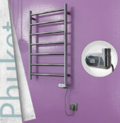 Radiva Phuket Elektrikli Havlupan 500x800 Ayna P. (Thesis Termostat) 200 W - 1PHU05000800P2PE2020 - Elektrikli Havlupan