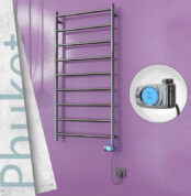 Radiva Phuket Elektrikli Havlupan 600x1200 Ayna P. (Musa Termostat) 300 Watt - 1PHU06001200P2PE3030 - Elektrikli Havlupan