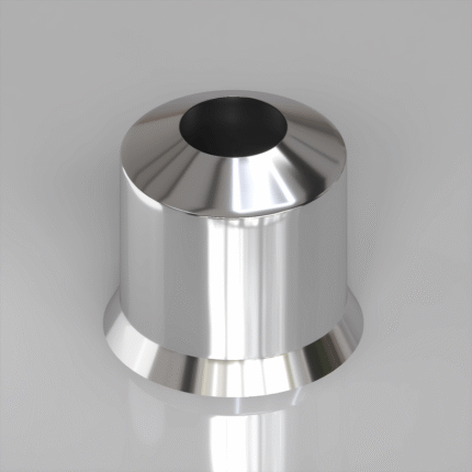 Radiva PPRC Tesisatlar İçin Havlupan Boru Gizleme Kılıfı Krom