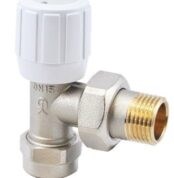 Radiva Radyatör Vanası 1/2'' Eko Köşe Pex (16*2mm Boru Bağl. Rakorlu)