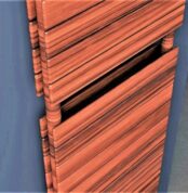 Radiva TİP 20H Dekoratif Havlupan 600x810 Ahşap Film