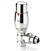 Radiva Termostatik Radyatör Vanası 1/2'' Krom Köşe - 5GUNTKSPP00K1P - Havlupan ve Radyatör Vanaları