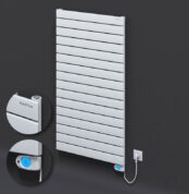 Radiva Tip 10H Elektrikli Çelik Dekoratif Radyatör 1180x700 Beyaz (Musa Termostat) 900W