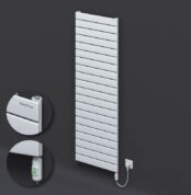 Radiva Tip 10H Elektrikli Çelik Dekoratif Radyatör 1476x500 Beyaz (On/Off Düğmeli) 900W - 210H14760500B1PE1090 - Elektrikli Radyatör