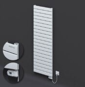 Radiva Tip 10H Elektrikli Çelik Dekoratif Radyatör 1476x500 Beyaz (Thesis Termostat) 900W - 210H14760500B1PE2090 - Elektrikli Radyatör