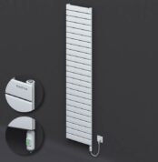 Radiva Tip 10H Elektrikli Çelik Dekoratif Radyatör 1772x400 Beyaz (On/Off Düğmeli) 900W - 210H17720400B1PE1090 - Elektrikli Radyatör