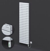 Radiva Tip 20H Elektrikli Çelik Dekoratif Radyatör 1772x500 Beyaz (On/Off Düğmeli) 1500W - 220H17720500B1PE1150 - Elektrikli Radyatör